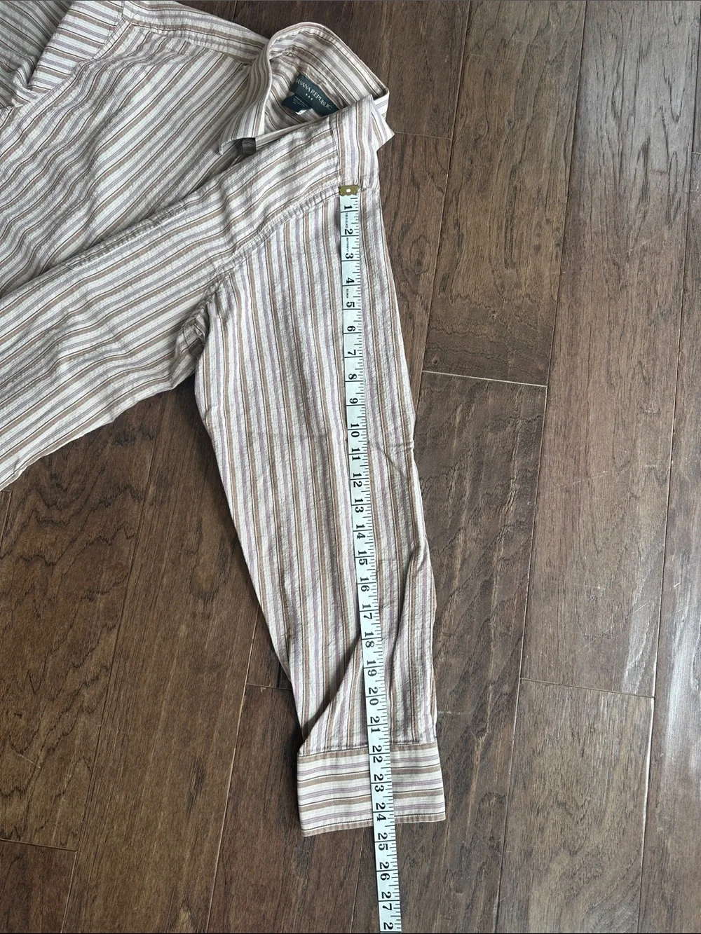 Banana Republic Men's Striped Dress Shirt